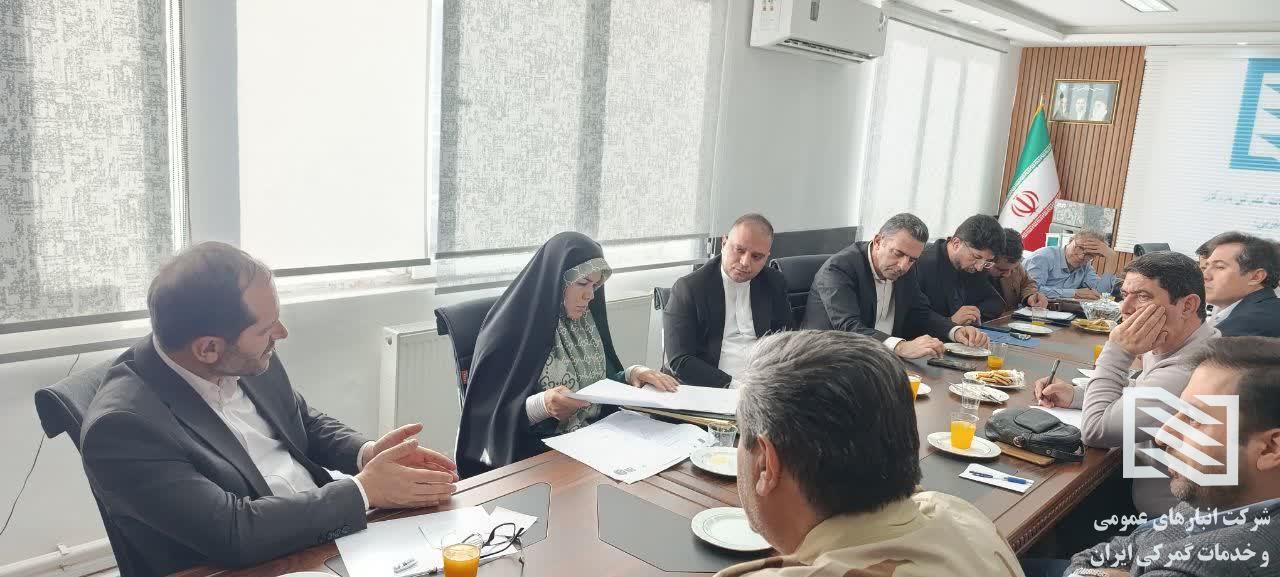 حضور معاون امنیتی و انتظامی استاندار آذربایجان غربی در شرکت انبارهای عمومی بازرگان 4